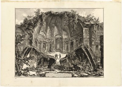 Vestiges du temple du dieu Canopus à la Villa d