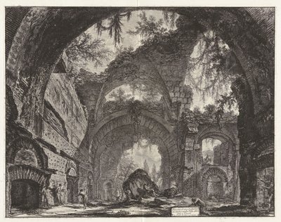 Ruines de - Giovanni Battista Piranesi
