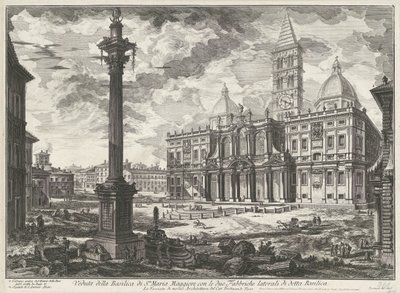 Santa Maria Maggiore à Rome - Giovanni Battista Piranesi