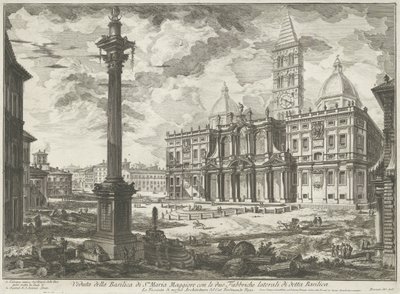 Santa Maria Maggiore à Rome - Giovanni Battista Piranesi