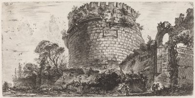 Sépulcre de Metella dit Capo di Bove - Giovanni Battista Piranesi