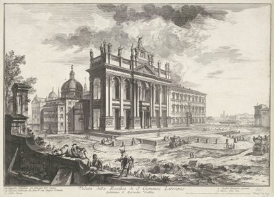 Saint-Jean de Latran à Rome - Giovanni Battista Piranesi