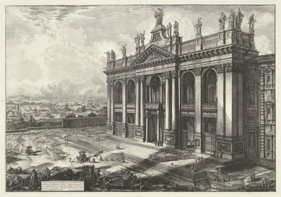 Saint-Jean-de-Latran à Rome - Giovanni Battista Piranesi