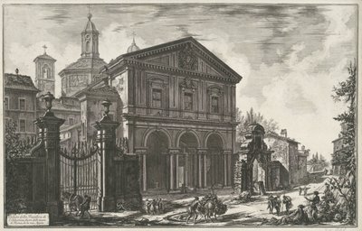 Sint-Sebastiaan buiten de Muren te Rome - Giovanni Battista Piranesi