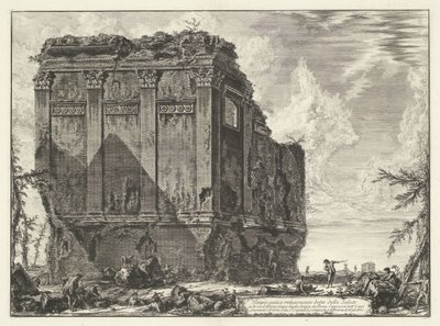 Temple de Salus près de Rome - Giovanni Battista Piranesi