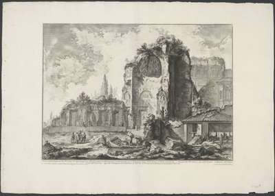 Temple de Vénus et Rome à Rome - Giovanni Battista Piranesi