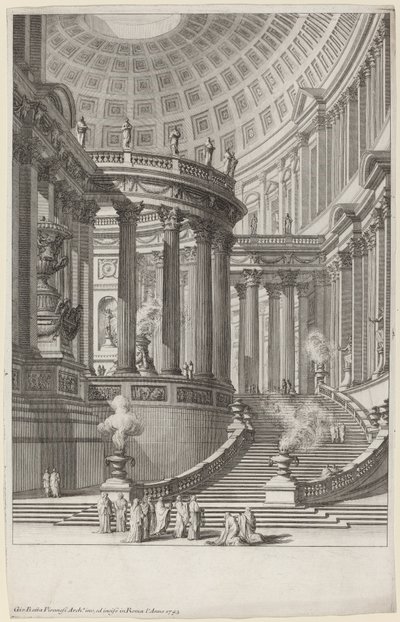 Temple antique - Giovanni Battista Piranesi