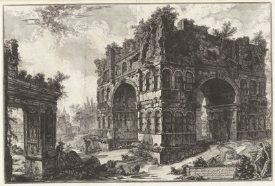 Temple dit vulgairement de Janus - Giovanni Battista Piranesi