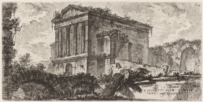Temple de Clitumno entre Foligno et Spoletti - Giovanni Battista Piranesi