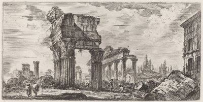 Temple de Jupiter Tonant - Giovanni Battista Piranesi