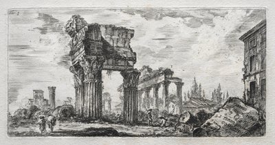 Temple de Jupiter Tonant - Giovanni Battista Piranesi
