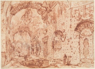 Le Canopus de la Villa Adriana à Tivoli - Giovanni Battista Piranesi