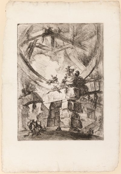 Les Carceri, planche 9 - Giovanni Battista Piranesi