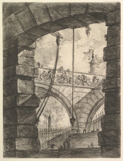 La Grande Piazza, des Prisons Imaginaires - Giovanni Battista Piranesi