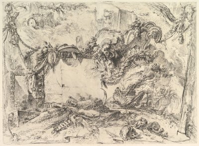 La Tablette Monumentale, de Grotteschi - Giovanni Battista Piranesi