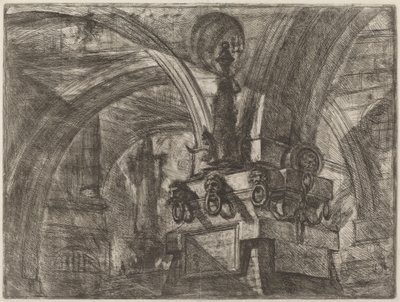 Le Quai avec une Lampe - Giovanni Battista Piranesi