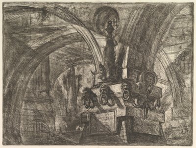 Le quai avec une lampe, des Prisons imaginaires - Giovanni Battista Piranesi