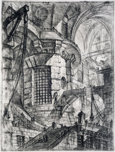 La Tour Ronde, planche III de Carceri d