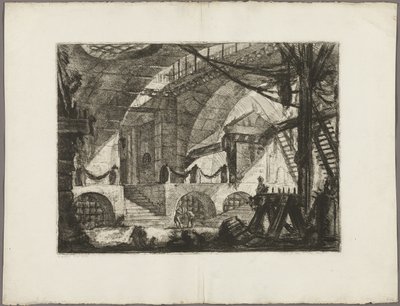 Le Chevalet, planche 12 des Prisons imaginaires - Giovanni Battista Piranesi
