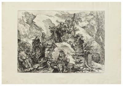 Les Squelettes, c. 1748 - Giovanni Battista Piranesi