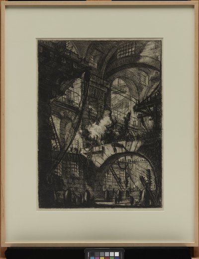 Le feu fumant, c.1761 - Giovanni Battista Piranesi