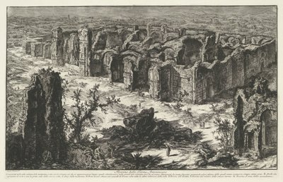 Thermes de Caracalla à Rome - Giovanni Battista Piranesi