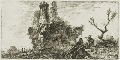 Tombe des trois frères Curiatii à Albano, planche 27 de Quelques vues des arcs de triomphe et autres monuments - Giovanni Battista Piranesi