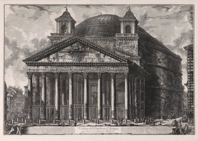 Veduta del Pantheon - Giovanni Battista Piranesi