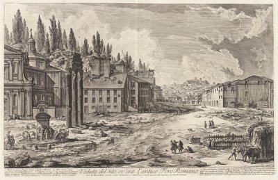 Veduta del Sito, ov - Giovanni Battista Piranesi