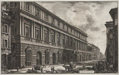 Vue du Palazzo Stopani conçu par Raphaël d