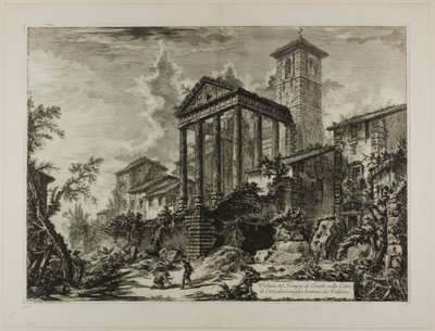Vue du temple d