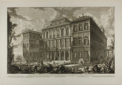 Vue du palais de l