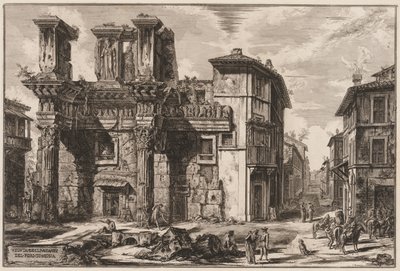 Vues de Rome : Forum de Nerva - Giovanni Battista Piranesi