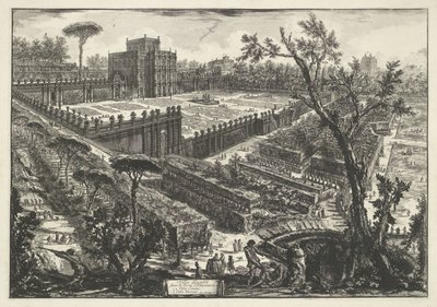 Villa Doria Pamphili à Rome - Giovanni Battista Piranesi
