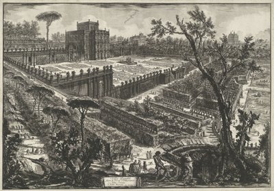 Villa Doria Pamphili à Rome - Giovanni Battista Piranesi