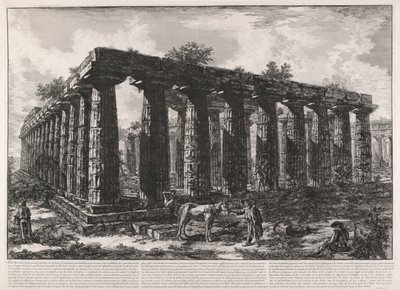 Vue des restes d - Giovanni Battista Piranesi