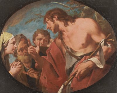 Predigt Johannes des Täufers - Giovanni Battista Pittoni
