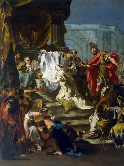 Sacrifice de la fille de Jephté - Giovanni Battista Pittoni
