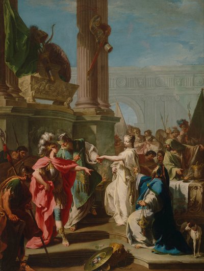 Le Sacrifice de Polyxène, 1734 - Giovanni Battista Pittoni