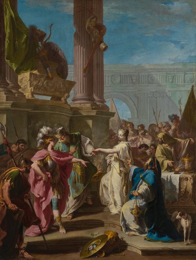 Le Sacrifice de Polyxène, vers 1733-34 - Giovanni Battista Pittoni