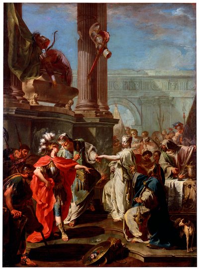 Le Sacrifice de Polyxène - Giovanni Battista Pittoni the Younger