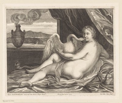 Léda et le cygne - Giovanni Battista Sintes
