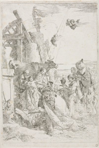 Adoration des mages - Giovanni Battista Tiepolo