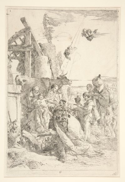Adoration des Mages - Giovanni Battista Tiepolo
