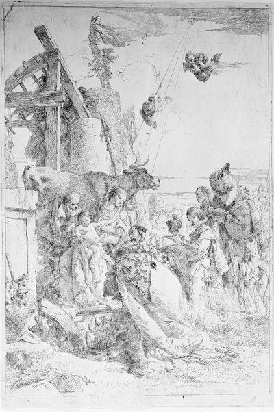 Adoration des mages - Giovanni Battista Tiepolo