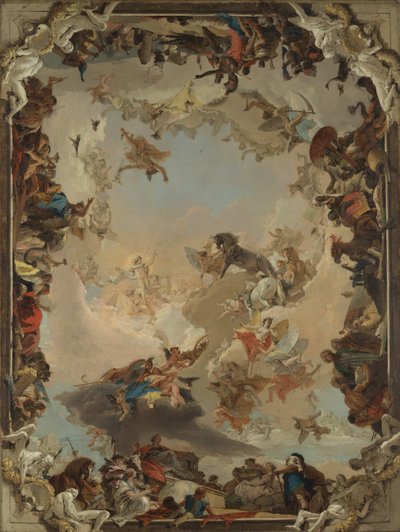 Allégorie des Planètes et des Continents, 1752 - Giovanni Battista Tiepolo