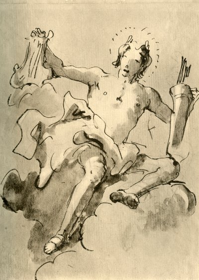 Apollon, vers 1757, 1928 - Giovanni Battista Tiepolo