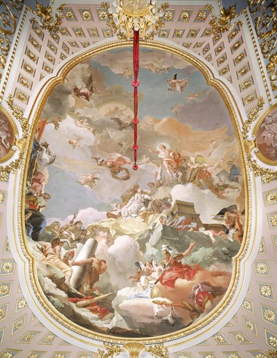 Apothéose de la monarchie espagnole - Giovanni Battista Tiepolo
