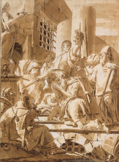 Décapitation de deux saints masculins, 1696-1770 - Giovanni Battista Tiepolo