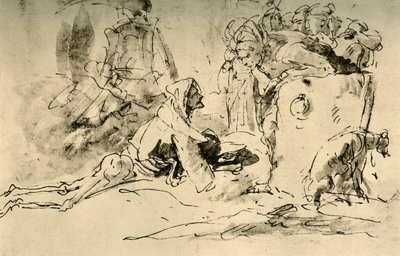 Capriccio, vers 1740 - Giovanni Battista Tiepolo